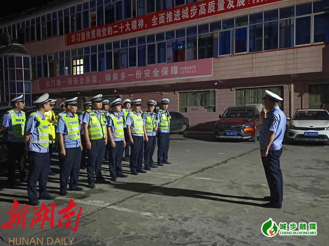 城步交警大队:严查“鬼火”摩托车为高考“静音”_邵阳头条网